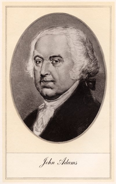 John Adams, secondo Presidente degli Stati Uniti, inizio XX secolo da Gordon Ross