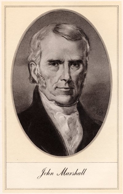 John Marshall, statista e giurista americano da Gordon Ross
