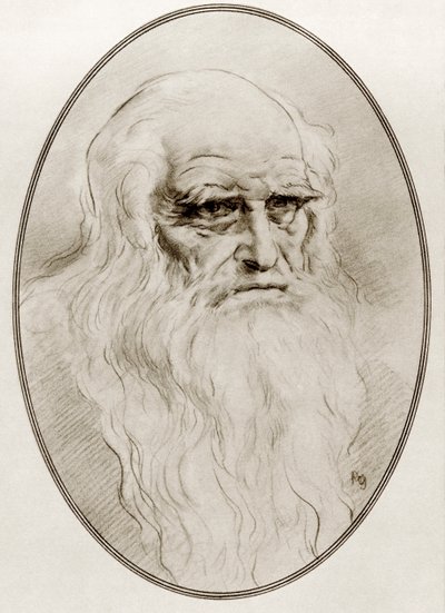 Leonardo di ser Piero da Vinci, da Biografie viventi di grandi pittori da Gordon Ross