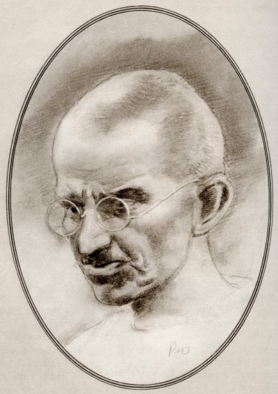 Mohandas Karamchand Gandhi, da Living Biographies of Religious Leaders da Gordon Ross