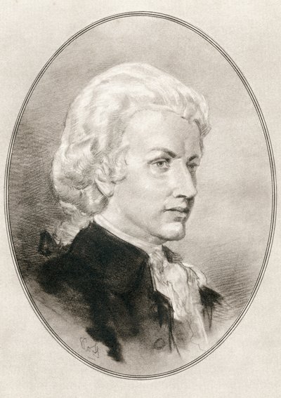 Wolfgang Amadeus Mozart, da Biografie viventi di grandi compositori da Gordon Ross