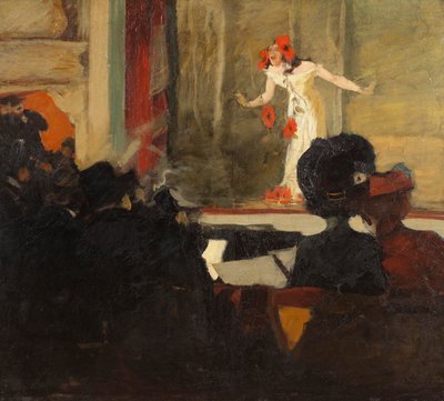 Scena del Music-Hall, c.1900 da Gosta von Hennigs