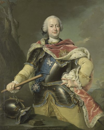 Ritratto di Federico Cristiano, Elettore di Sassonia da Gottfried Boy