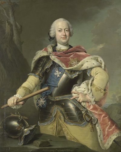 Ritratto di Friedrich Christian (1722-63), Elettore di Sassonia e Re di Polonia da Gottfried Boy