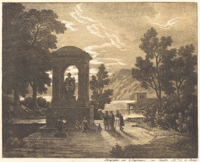 Paesaggio classico da Gottfried Engelmann