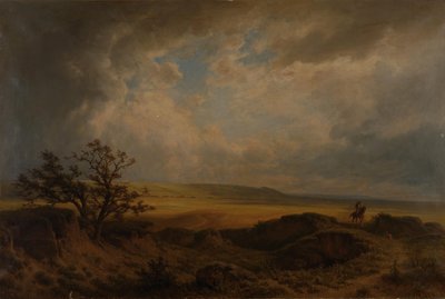 Campo di battaglia vicino a Kolín da Gottfried Seelos