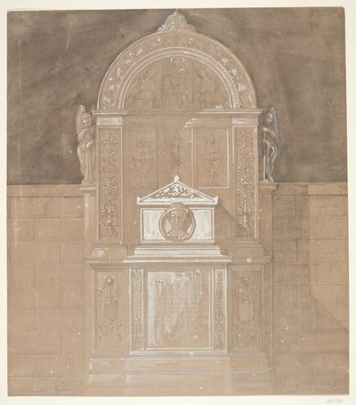Monumento funebre al barone C. F. von Rumohr 1845 da Gottfried Semper