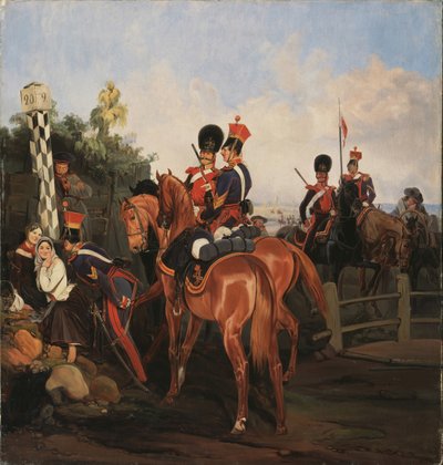 Alla Pietra Miliare, 1859 da Gottfried Willewalde