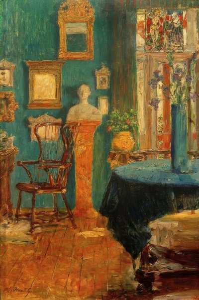 La stanza blu da Gotthardt Johann Kuehl