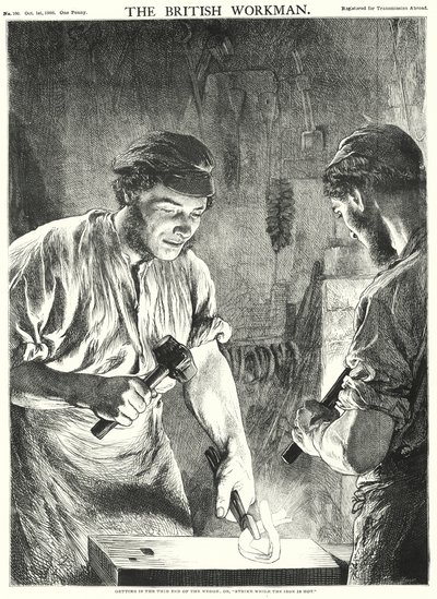 Inserire il Lato Sottile del Cuneo, o, "Batti il Ferro Finché è Caldo" da Gourlay Steel