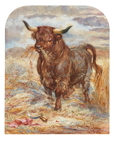 Il toro trionfante da Gourlay Steell