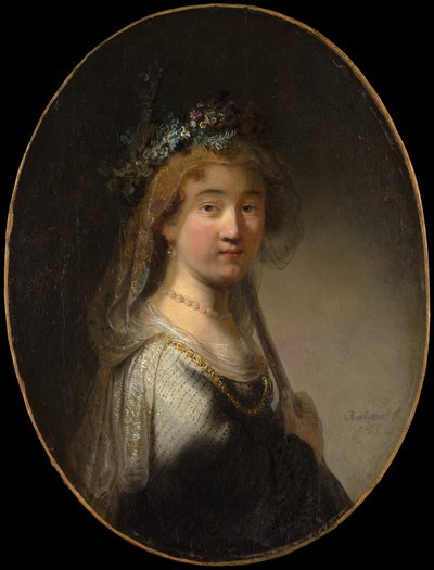 Una giovane donna come pastorella da Govaert Flinck
