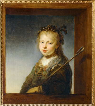 Bambina come pastorella ... da Govaert Flinck