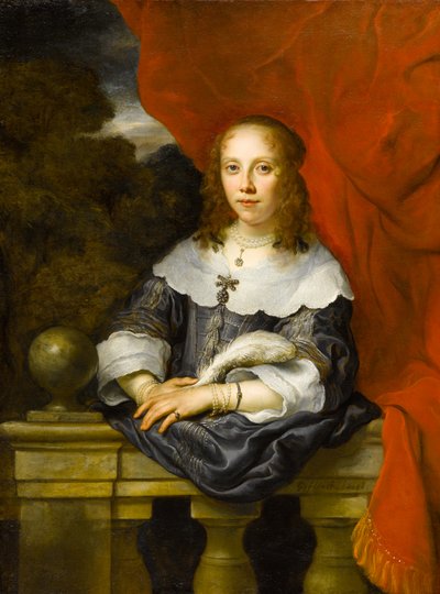 Ritratto di una Signora (Margaretha van Raephorst?) da Govaert Flinck