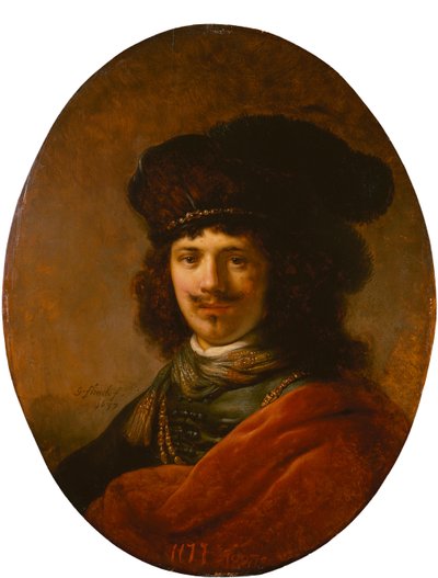Ritratto di un giovane uomo, 1637 da Govaert Flinck