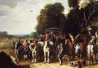 Una festa di caccia da Govaert Jansz