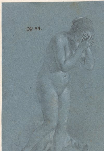 Donna in piedi con gli occhi coperti da Govert Flinck (attributed to)