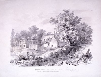 Hampstead Heath, Hampstead, Londra, c. 1840 da Graf and Soret