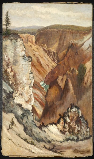 Veduta della valle di Yosemite, 1886 da Grafton Tyler Brown