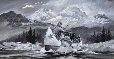 Alexander Mackenzie (1764-1820) (gouache su carta) da Graham Coton