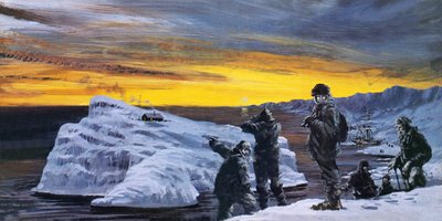 La sfortunata spedizione in Antartide da Graham Coton