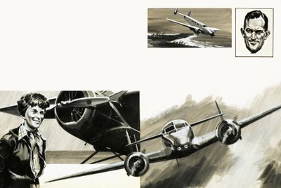 La misteriosa scomparsa di Amelia Earhart da Graham Coton