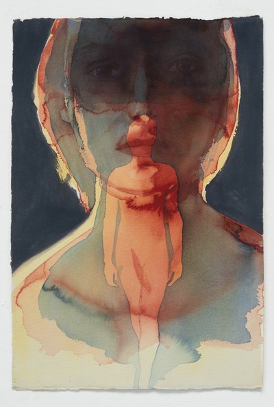 Emersione, 2015 (acquerello su archi) da Graham Dean
