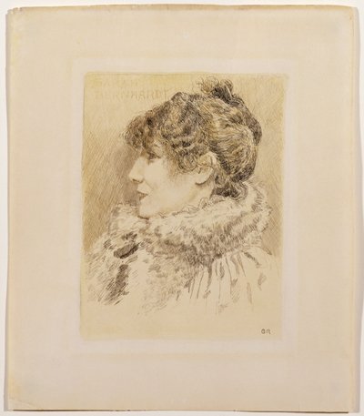Ritratto di Sarah Bernhardt (1844-1923) da Graham Robertson