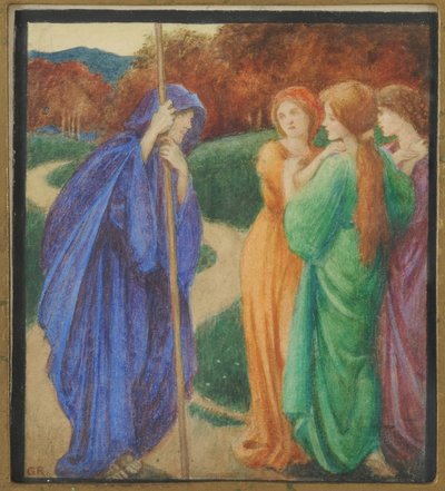 Il pellegrino, c.1920 da Graham Robertson