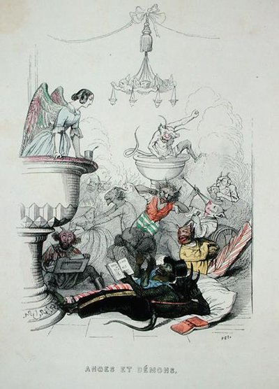 Angeli e demoni, illustrazione da 