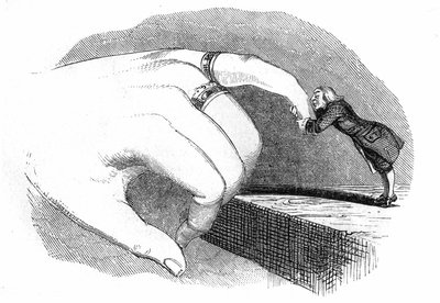 Illustrazione per I Viaggi di Gulliver di Jonathan Swift da Grandville (1803 47)
