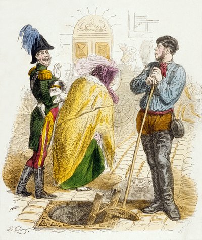 Ogni mestiere ha il suo valore, da 100 Proverbi da Grandville (1803 47)