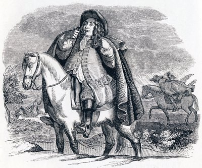 Febo e Borea - Favole di La Fontaine da Grandville