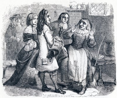 Le indovine (Les devineresses) - Favole di La Fontaine da Grandville