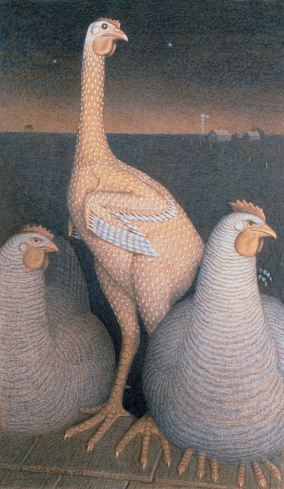 Adolescenza, 1933 da Grant Wood
