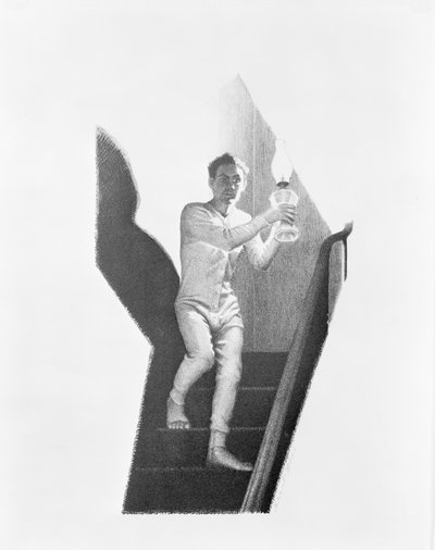 Allarme di mezzanotte da Grant Wood