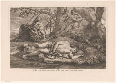 Narciso ed Eco da Gérard Audran