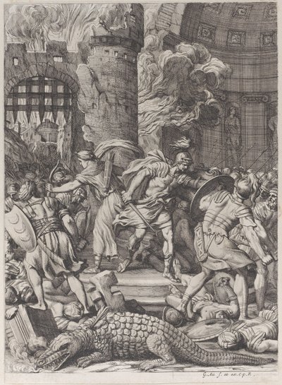 La Presa di Alessandria, 1672-78 da Gérard Audran