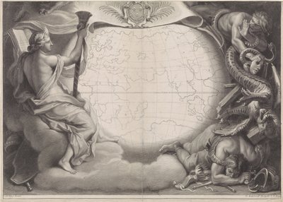 Ritratto allegorico di Luigi XIV, re di Francia da Gérard Edelinck
