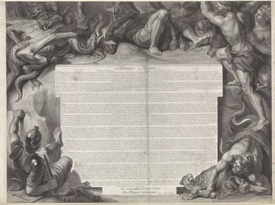 Ritratto allegorico equestre di Luigi XIV, re di Francia da Gérard Edelinck