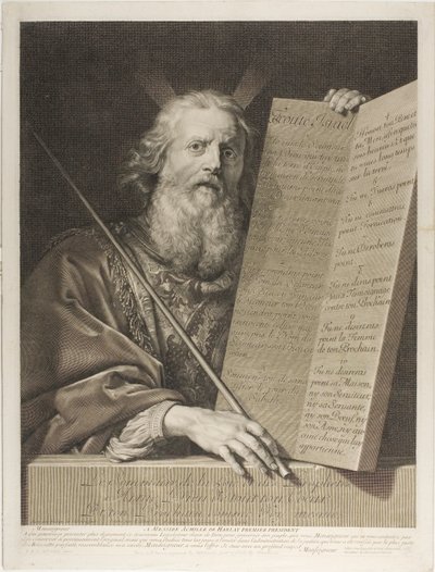 Mosè da Gérard Edelinck