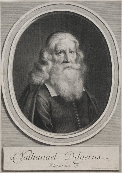 Nathanael Dilgerus, Ministro di Danzica da Gérard Edelinck