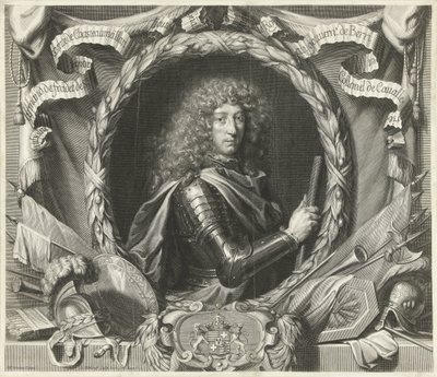 Ritratto di Antoine-Armand de Fradet de Saint-Aoust da Gérard Edelinck