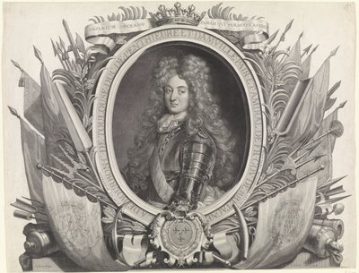 Ritratto di Louis Alexandre de Bourbon da Gérard Edelinck