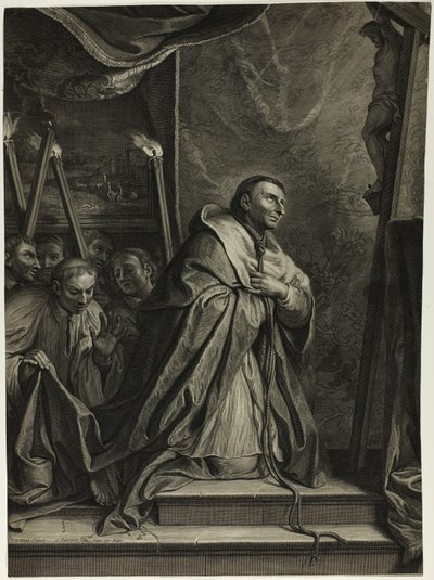 San Carlo Borromeo da Gérard Edelinck