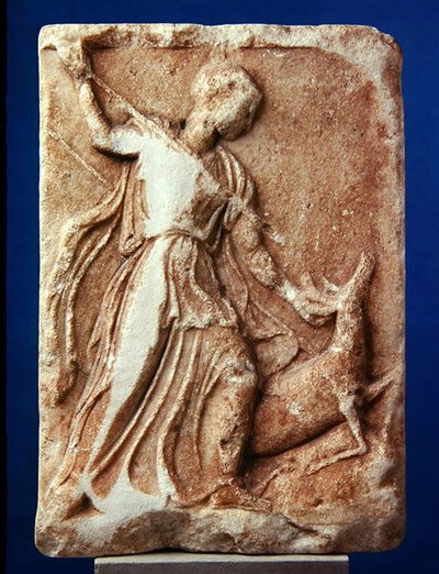 Artemide a caccia, c.410 a.C. da Greek