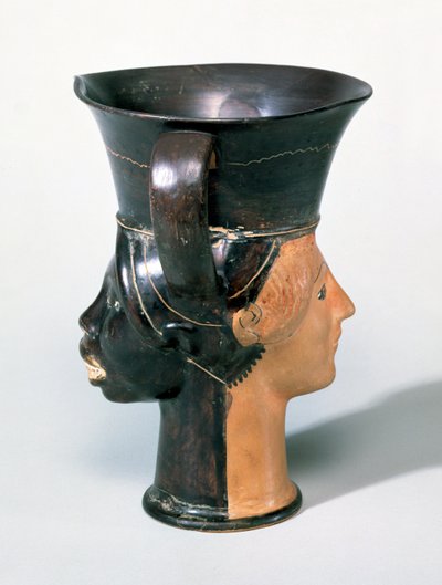 Kantharos Janiforme Attico, c.470 a.C. da Greek