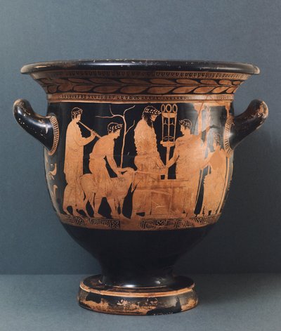 Vaso attico del pittore Kleophon, V secolo a.C. da Greek