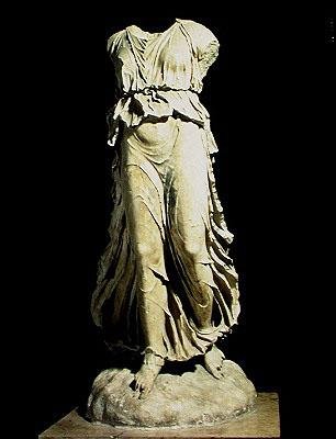 Figura di Nike, personificazione della Vittoria da Greek