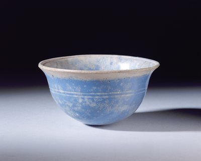 Ciotola ellenistica blu, II secolo a.C. (vetro) da Greek